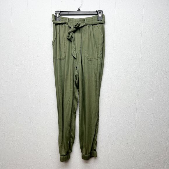 Hollister Pull On High Rise Relaxed Minimalist Womens Jogger Pants Size Small - Picture 1 of 13